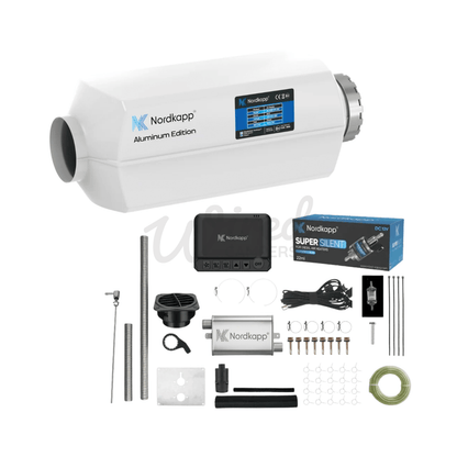 Nordkapp Air Gen 3 Camper Van 2kW Diesel Air Heater Kit With Bluetooth - Wired Campers Limited