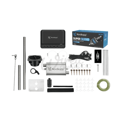 Nordkapp Air Gen 3 Camper Van 2kW Diesel Air Heater Kit With Bluetooth - Wired Campers Limited