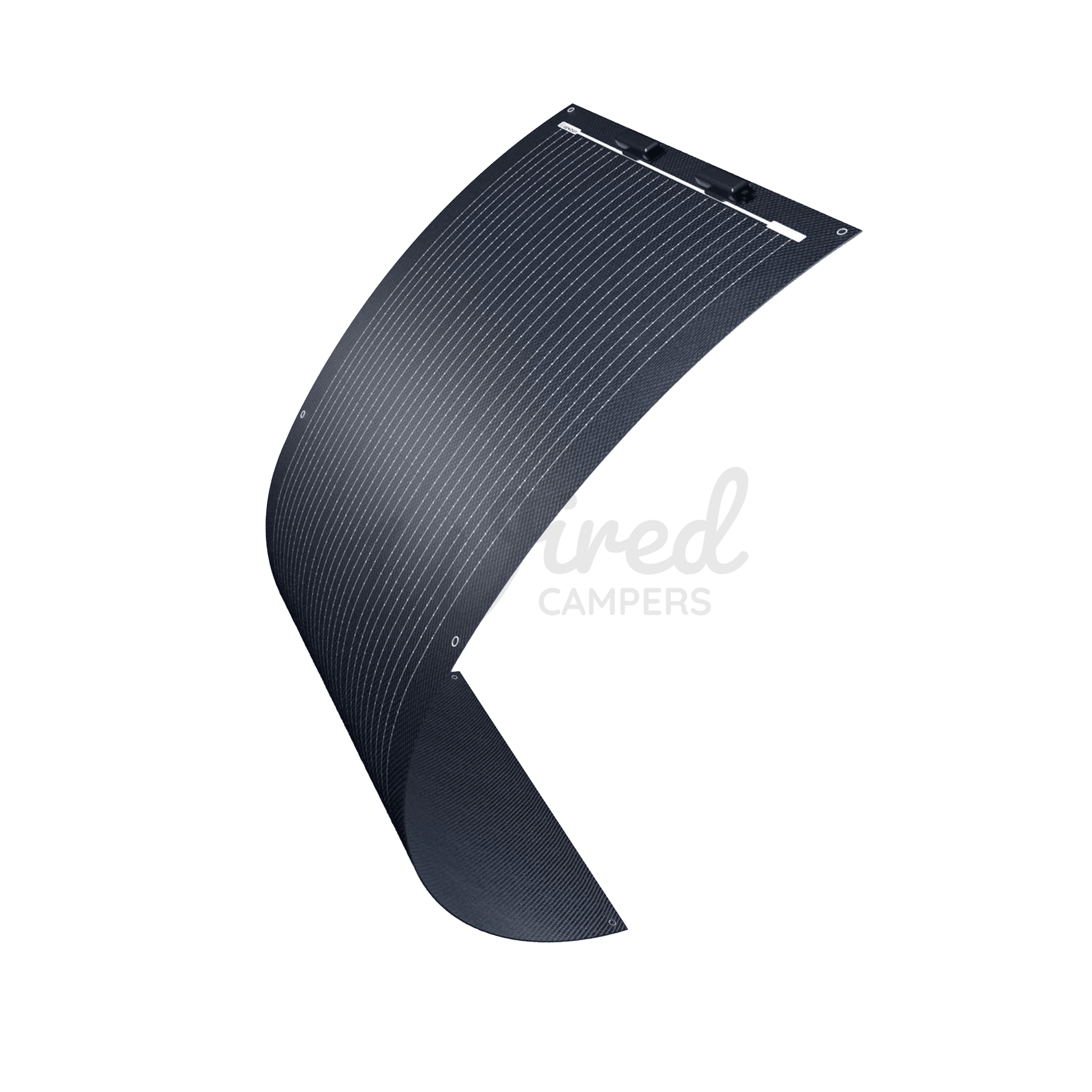 Renogy 100W Lightweight Monocrystalline Flexible Solar Panel - Black - Wired Campers Limited