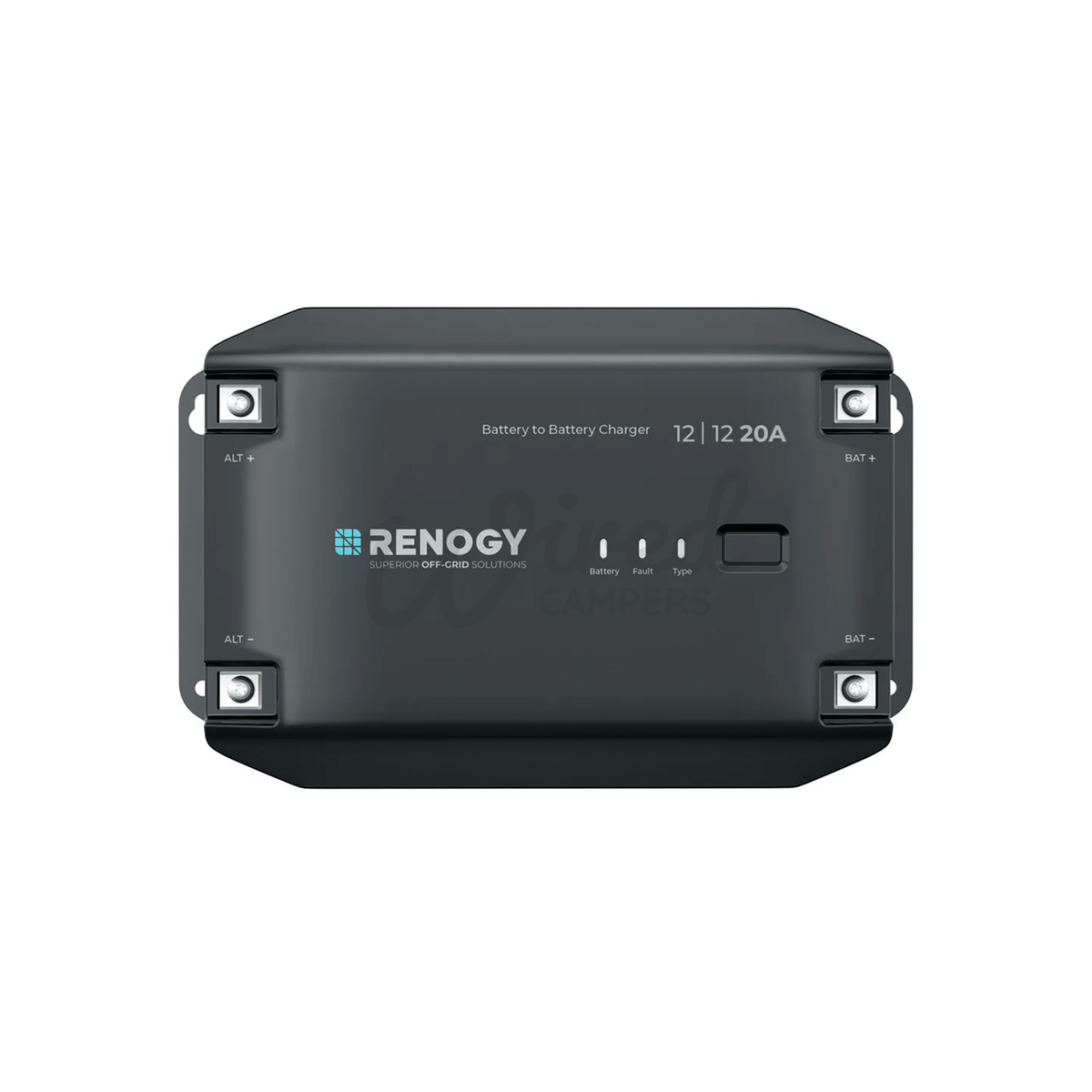Renogy 12V 20A RBC20D1U DC-DC Battery To Battery Charger - Wired Campers Limited
