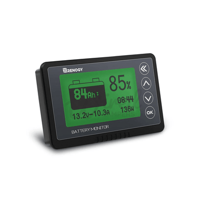 Renogy 500A Battery Monitor With Shunt & Screen - Wired Campers Limited