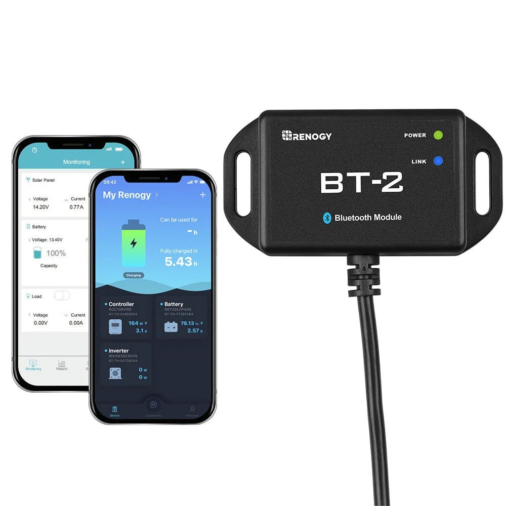 Renogy BT-2 Bluetooth Module for Renogy Products With A RS485 Port - Wired Campers Limited
