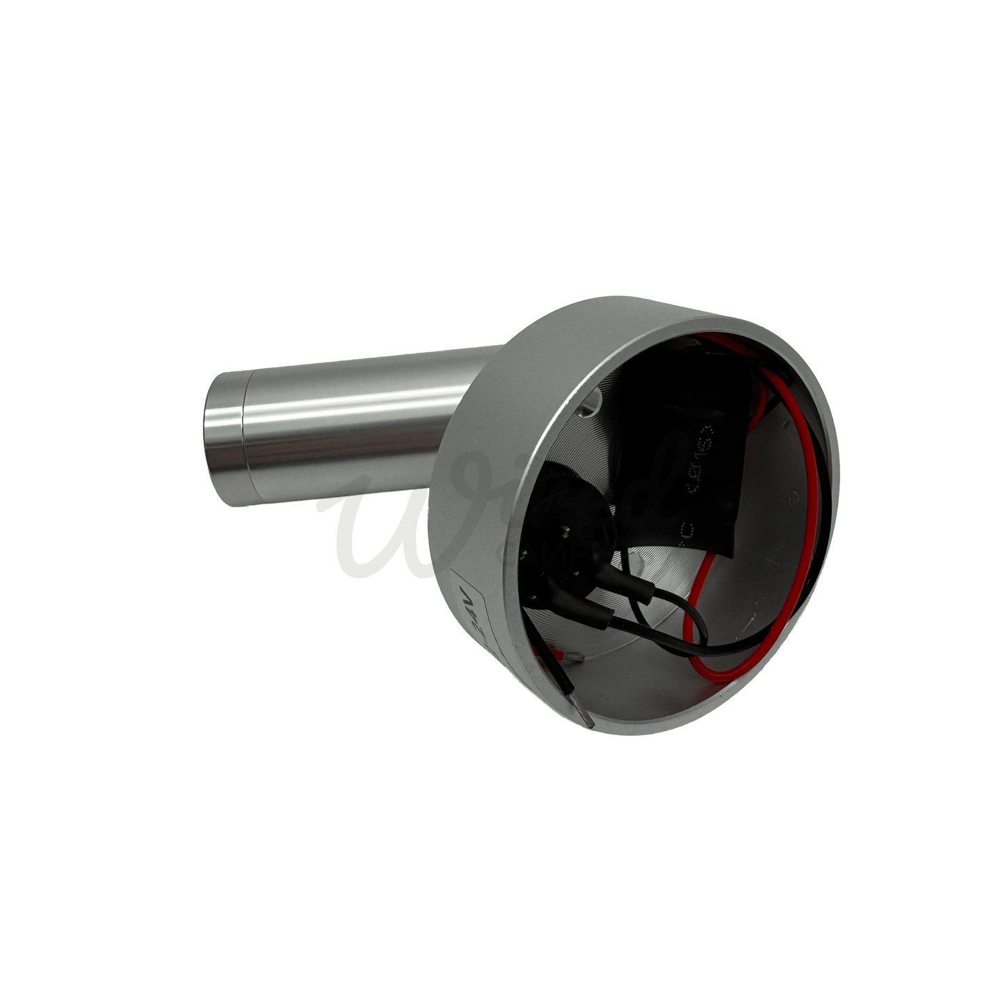 Silver LED Camper Van Adjustable Reading Spotlight - Switched - Wired Campers Limited