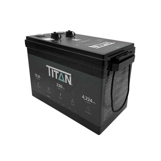 TITAN 12V 330Ah Heated Lithium LiFePO4 Leisure Battery With Bluetooth - Wired Campers Limited