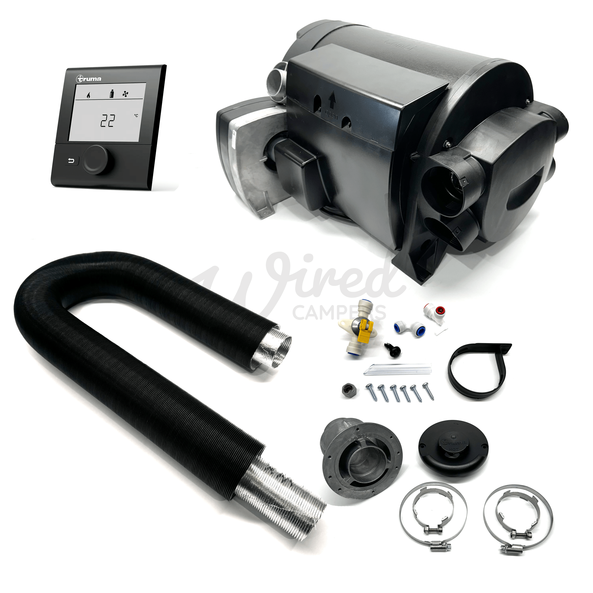 Truma Combi 2E With CP+ Panel Water Boiler Warm Air Heater