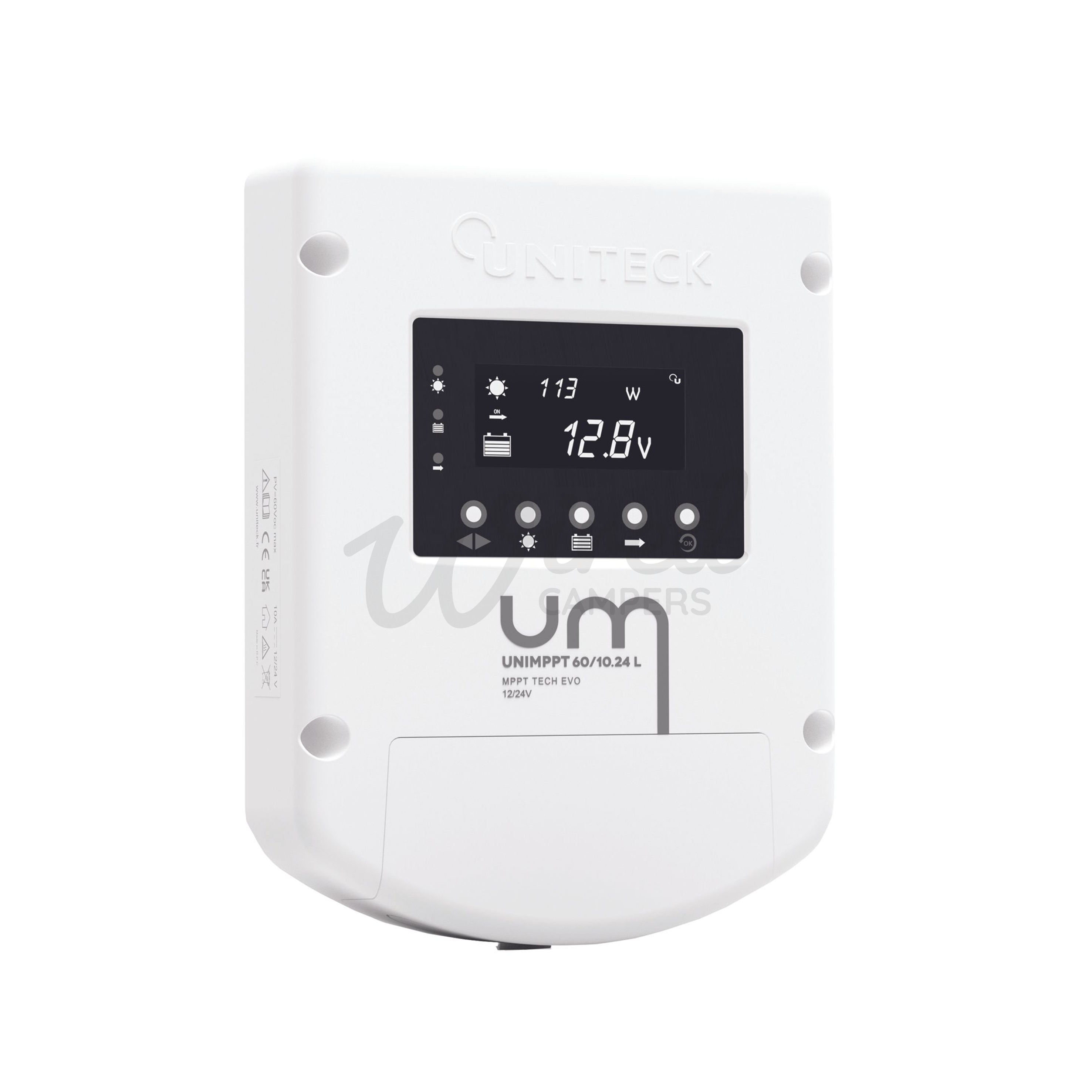 UNITECK 60/10.24L IP32 MPPT Solar Panel Charge Controller