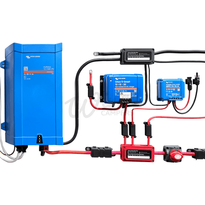 Victron Energy 1600VA Mains Off Grid Kit With 30A Orion & 75/10 SmartSolar - Multiplus 12/1600/70 - Wired Campers Limited