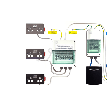 Victron Energy 1600VA Mains Off Grid Kit With 30A Orion & 75/10 SmartSolar - Multiplus 12/1600/70 - Wired Campers Limited