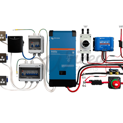 Victron Energy 2000VA Off Grid Mains Kit With Orion & SmartSolar - Multiplus 12/2000/80 - Wired Campers Limited
