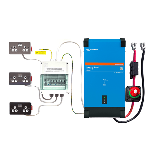 Victron Energy 3000VA Mains Off Grid Kit - Inverter Smart 12/3000 - Wired Campers Limited