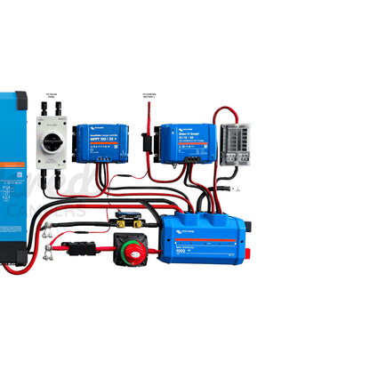 Victron Energy 3000VA Off Grid Mains Kit With Orion & SmartSolar - Multiplus - II 12/3000/120 - Wired Campers Limited