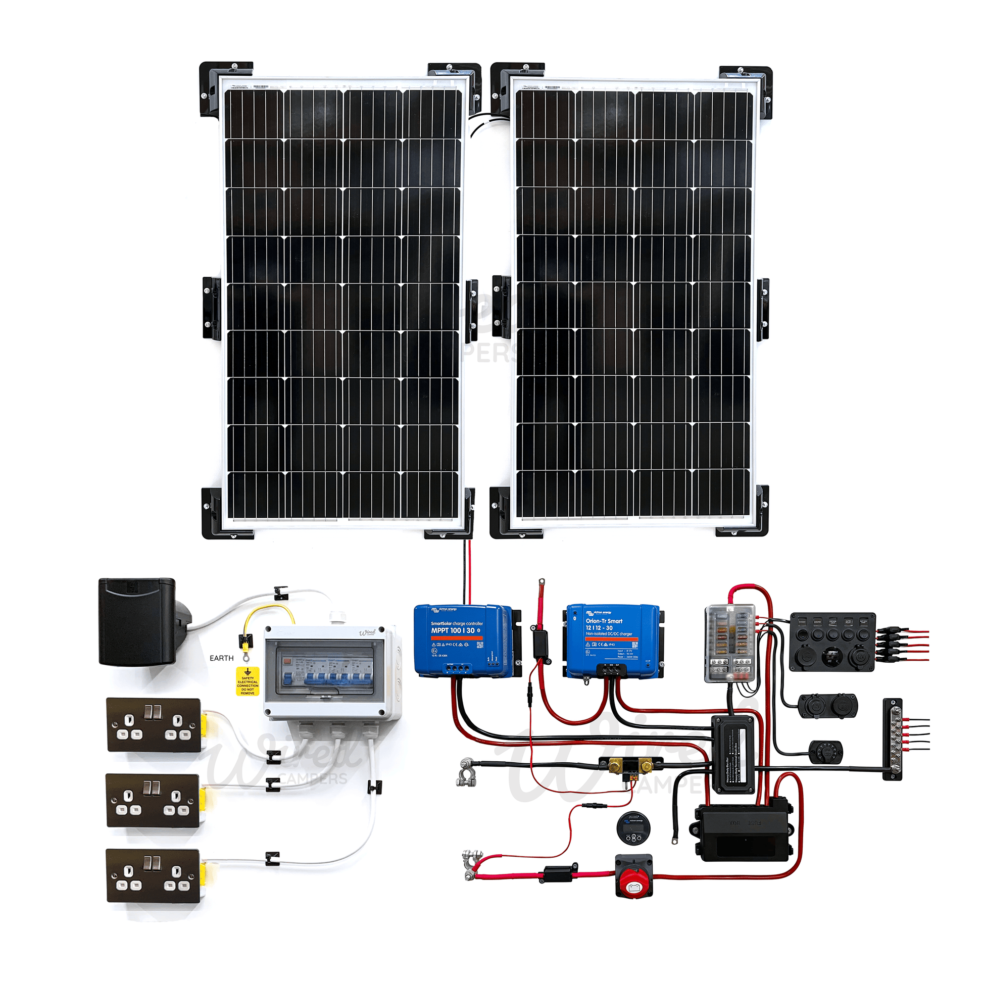 Victron Energy 30A DC/DC 30A MPPT 12V 240V Solar Kit