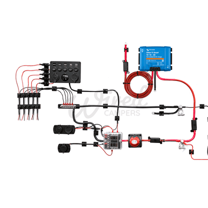 Victron Energy 30A Orion DC - DC & 240V Mains Hook Up Complete Camper Van Kit - Wired Campers Limited