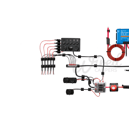 Victron Energy 30A Orion DC - DC & 240V Mains Hook Up Complete Camper Van Kit - Wired Campers Limited