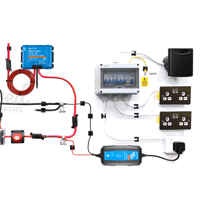Victron Energy 30A Orion DC - DC & 240V Mains Hook Up Complete Camper Van Kit - Wired Campers Limited