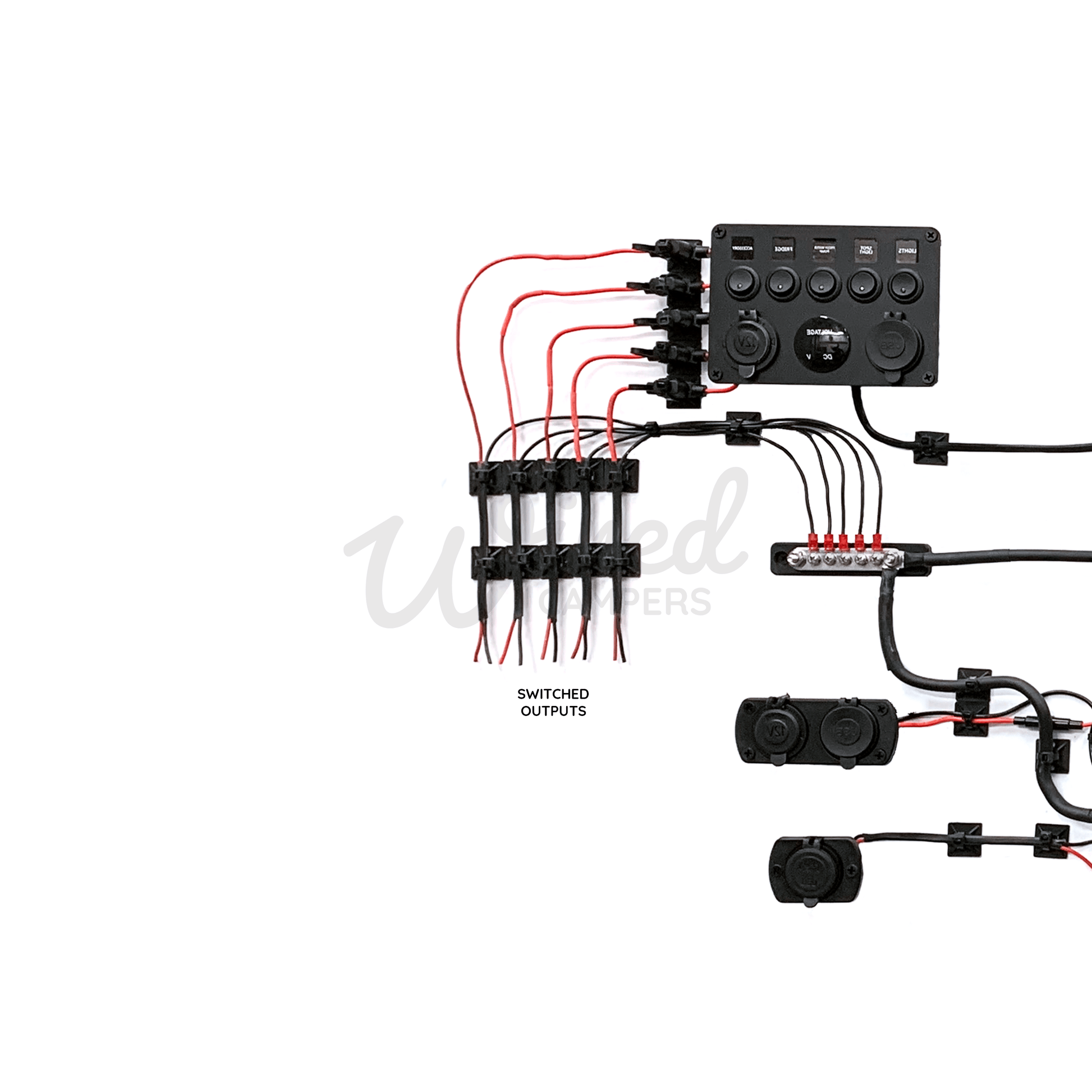 Victron Energy 30A Orion DC/DC & 12V Accessory Camper Van Kit - Wired Campers Limited