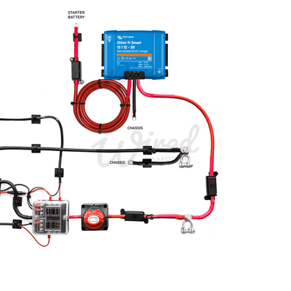 Victron Energy 30A Orion DC/DC & 12V Accessory Camper Van Kit - Wired Campers Limited
