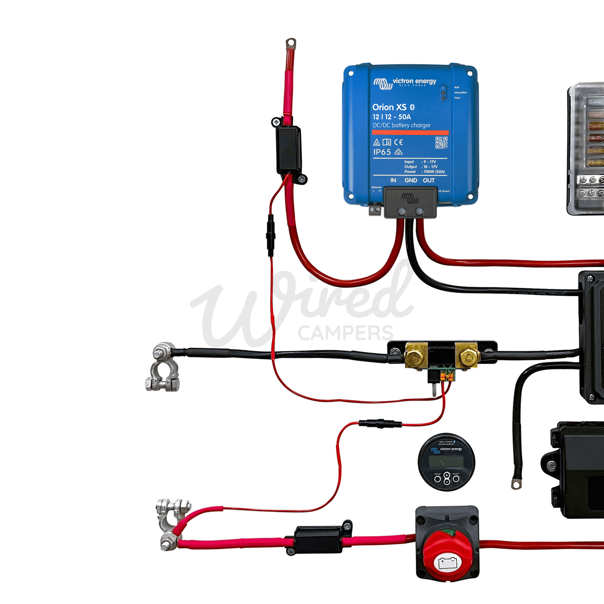 Off Grid 12v Router Victron Energy Orion XS 50A DC/DC 12V Off Grid Camper Van Kit