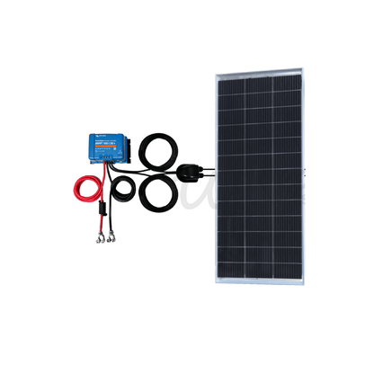 Victron Energy SmartSolar 100/30 MPPT & 250W Bi-Facial Mono Solar Panel Camper Van Kit - Wired Campers Limited