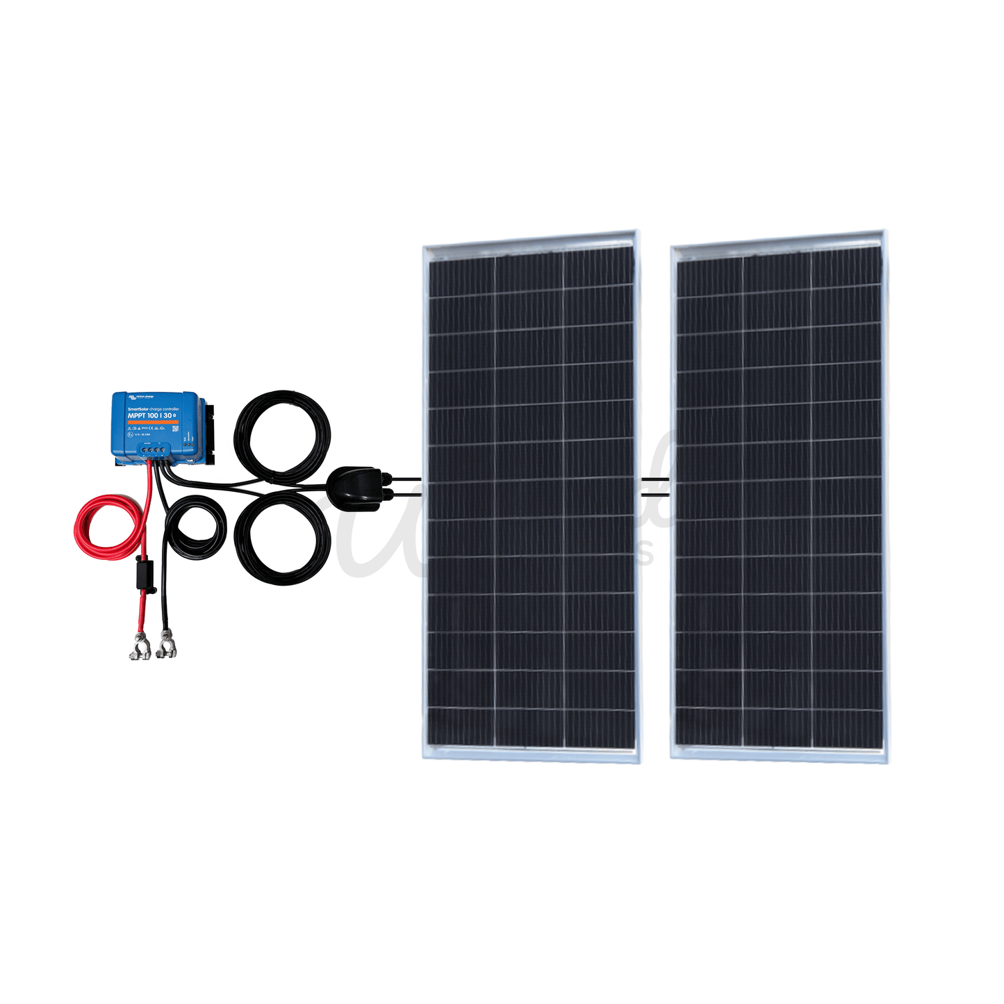 Victron Energy SmartSolar 100/30 MPPT & 400W Bi-Facial Solar Panel Camper Van Kit - Wired Campers Limited