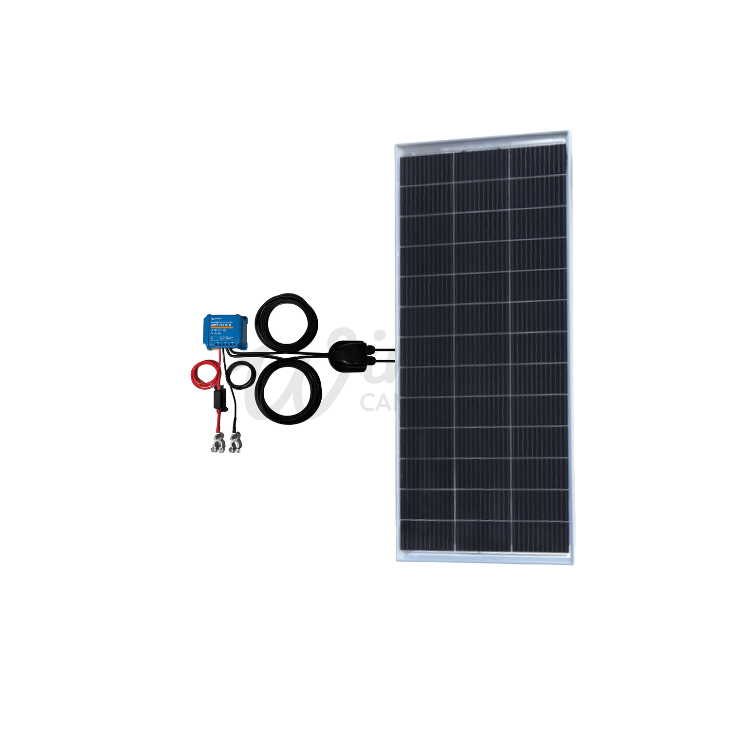 Victron Energy SmartSolar 75/15 MPPT & 250W Bi-Facial Mono Solar Panel Camper Van Kit - Wired Campers Limited