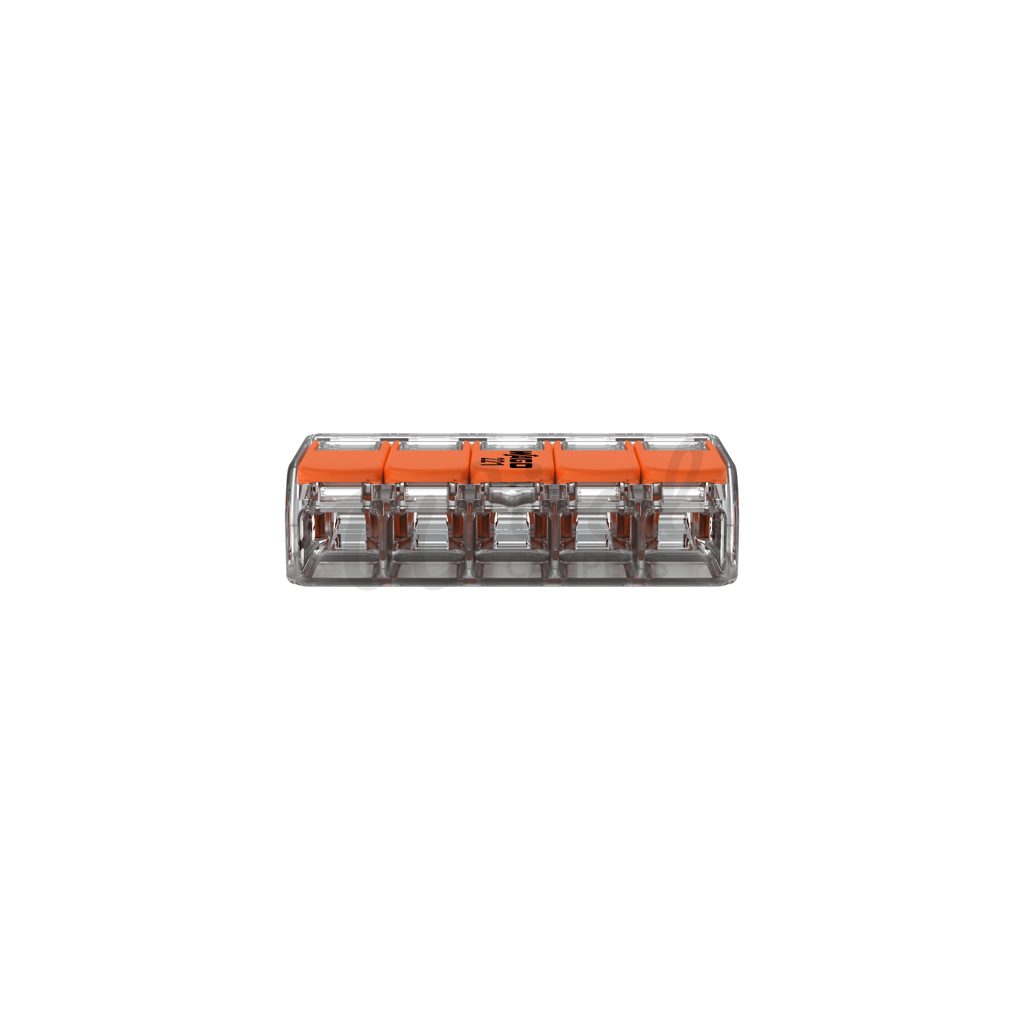 WAGO 221 - 415 5 Way Splicing Lever Cable Connector - 0.2 mm² To 4 mm² - Single - Wired Campers Limited