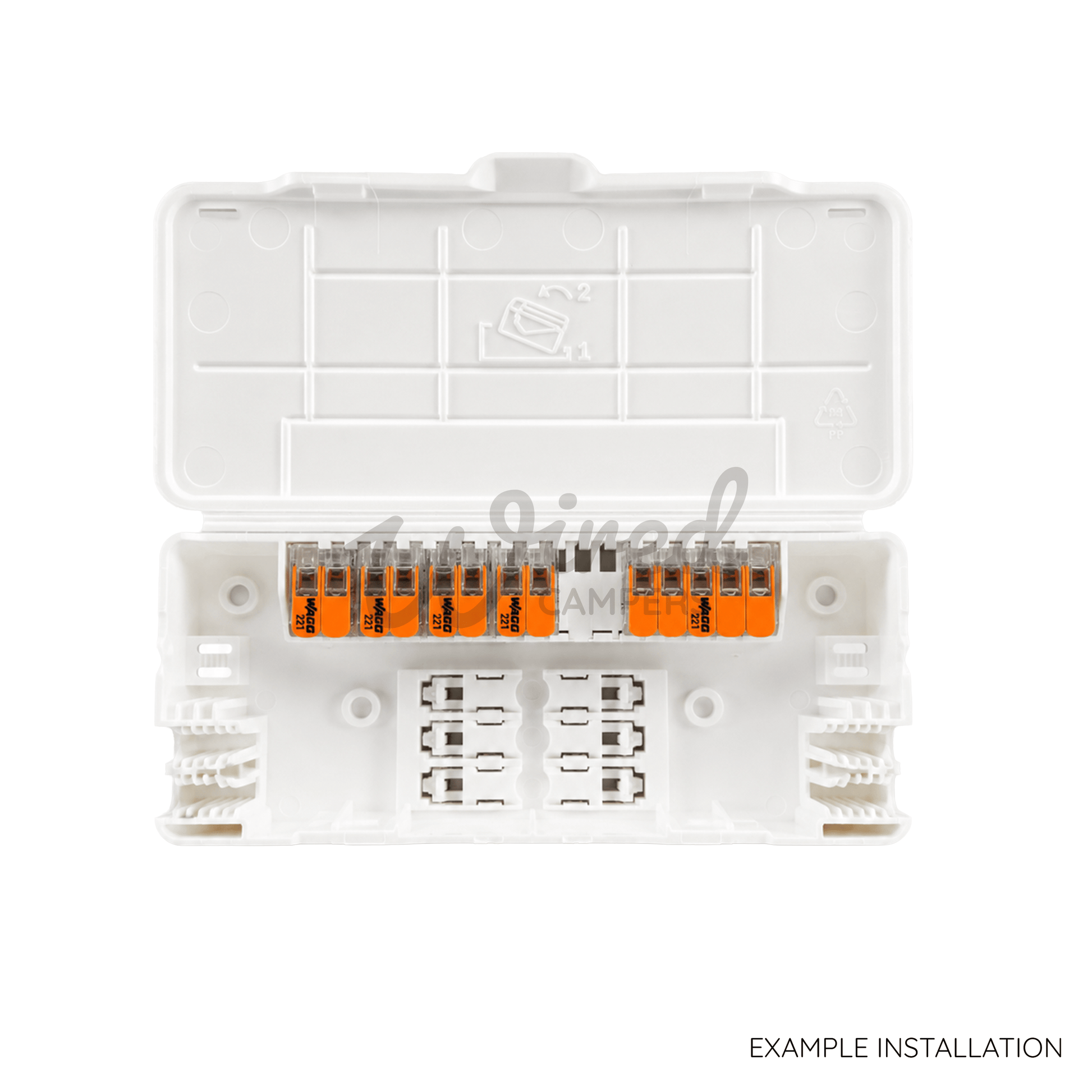 WAGO WAGOBOX PRO Junction Box Wiring Enclosure - 207-3323 - Wired Campers Limited