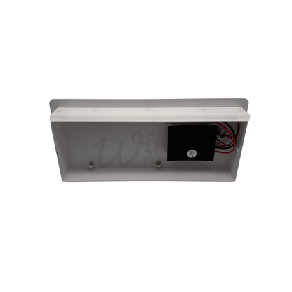 White LED Spotlight / Up Light With USB A & C Charging Port & Shelf - Wired Campers Limited
