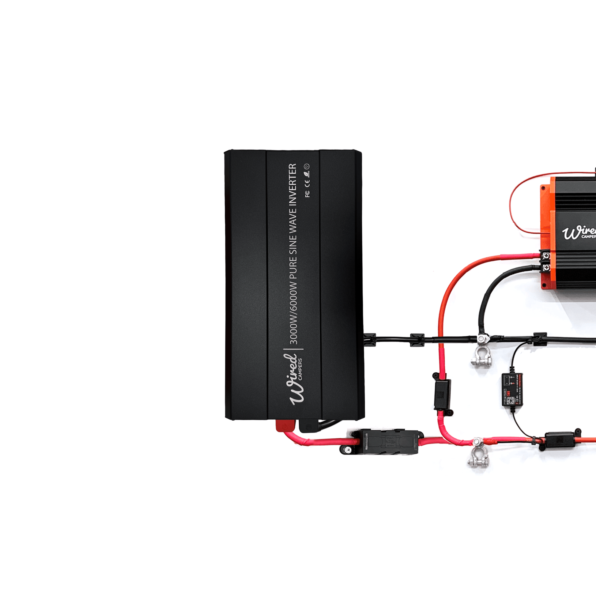 Wired Campers 12V DC Charging & Distribution 3000W Inverter Camper Van Kit - Wired Campers Limited