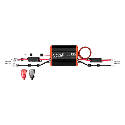 Wired Campers 1M/3M/5M DC-DC 30A/60A Battery To Battery Charging Kit - Wired Campers Limited