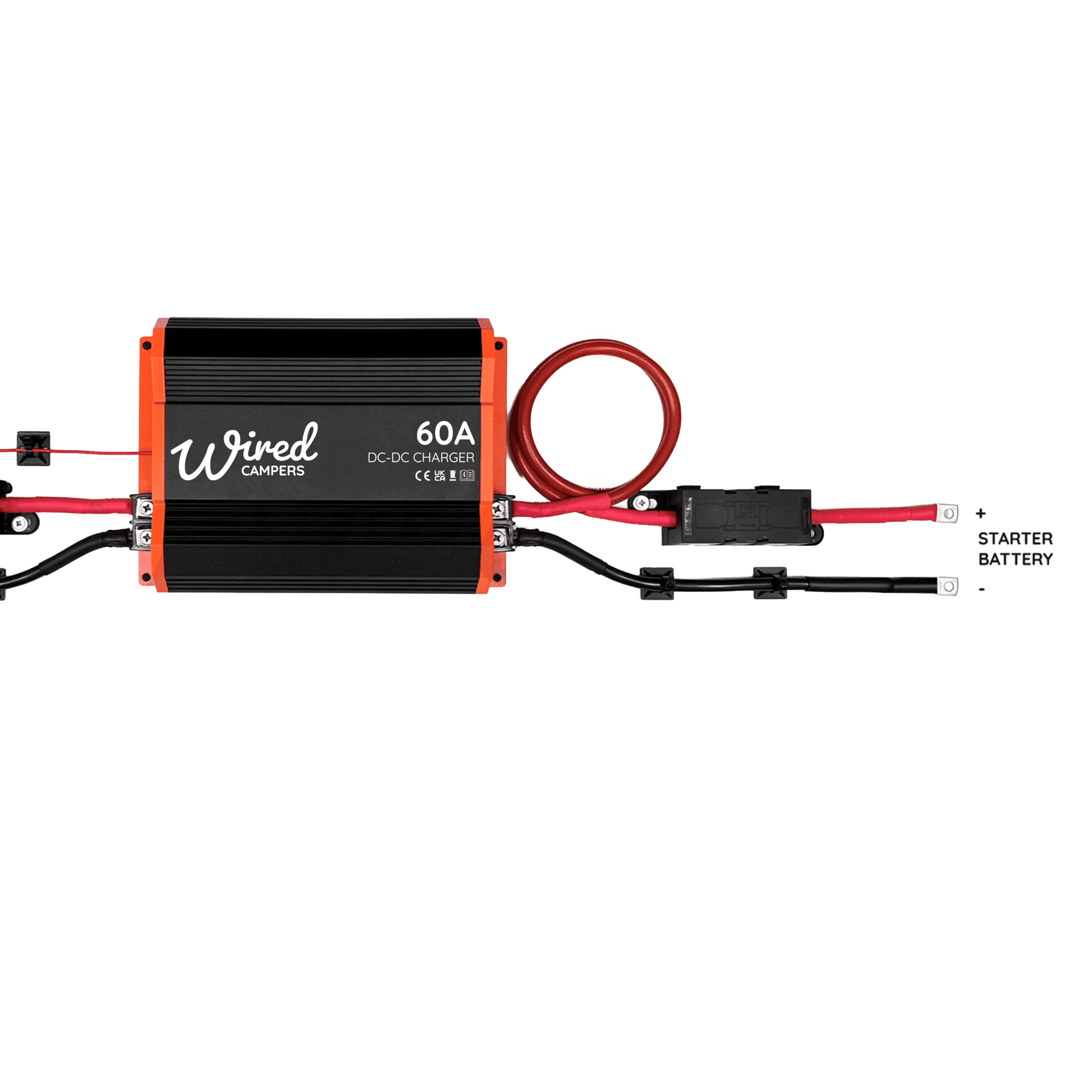 Wired Campers 1M/3M/5M DC-DC 30A/60A Battery To Battery Charging Kit - Wired Campers Limited