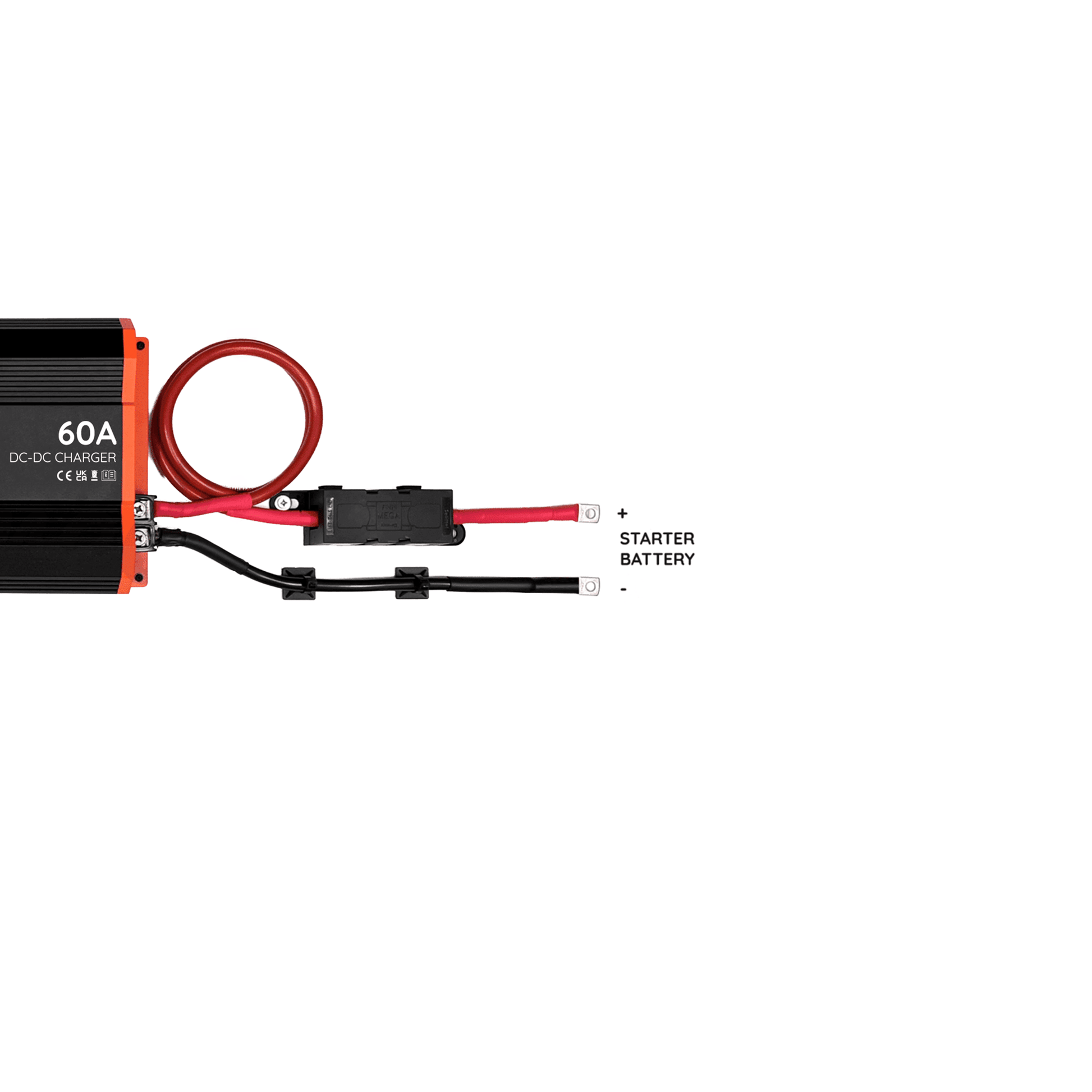 Wired Campers 1M/3M/5M DC-DC 30A/60A Battery To Battery Charging Kit - Wired Campers Limited
