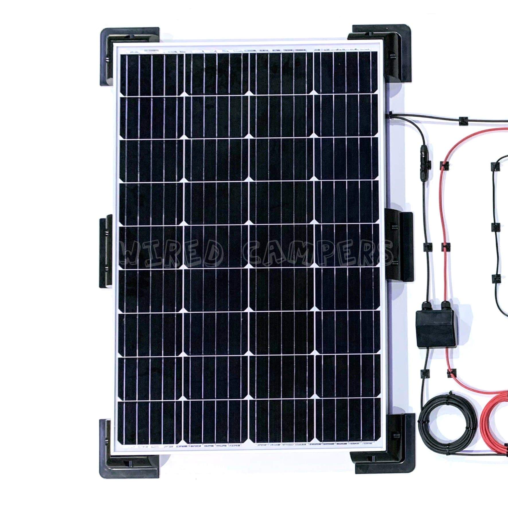Wired Campers 30A EPEVER MPPT & Victron Energy 280W BlueSolar Mono Solar Panel Camper Van Kit