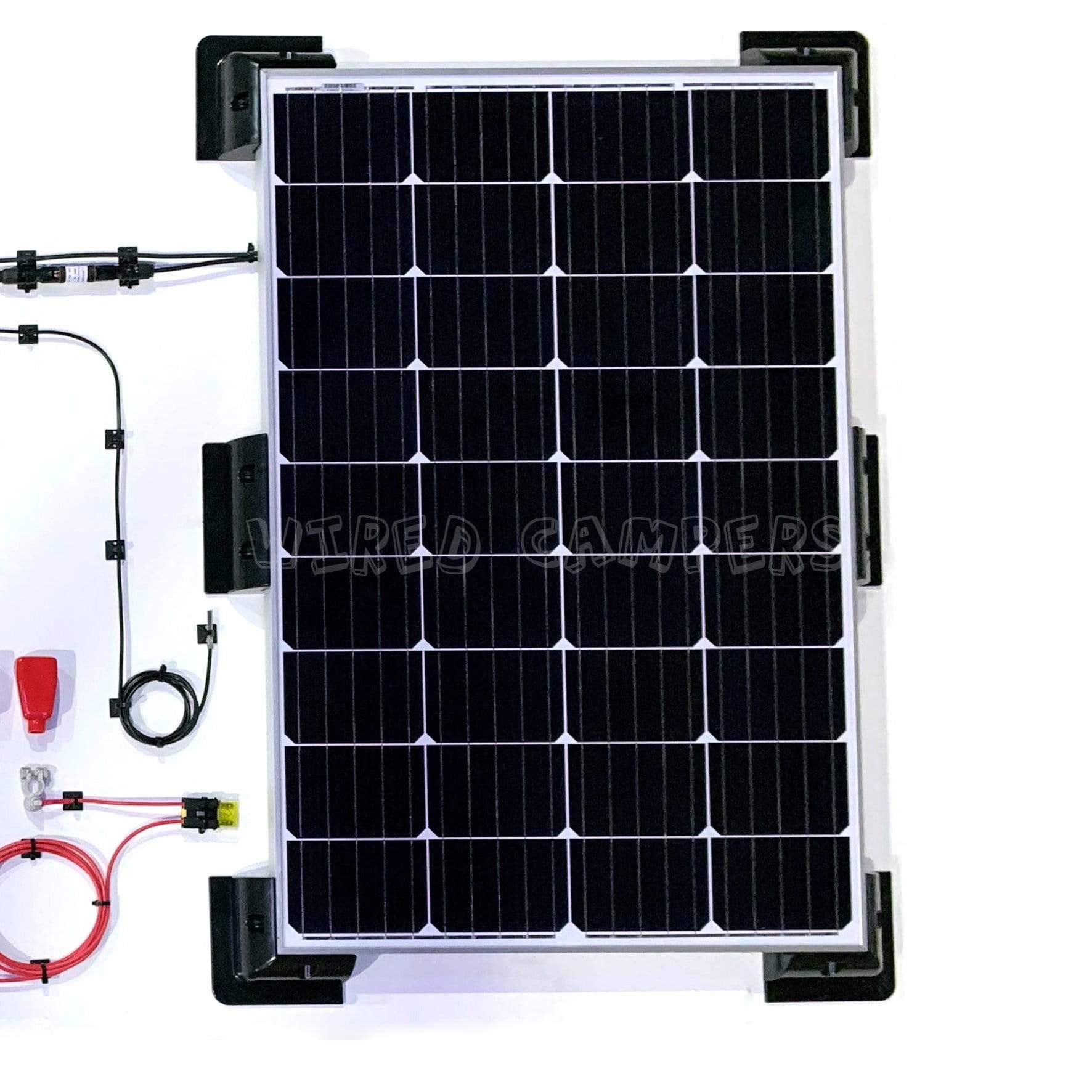 Wired Campers 40A EPEVER MPPT & Victron Energy 350W BlueSolar Mono Solar Panel Camper Van Kit