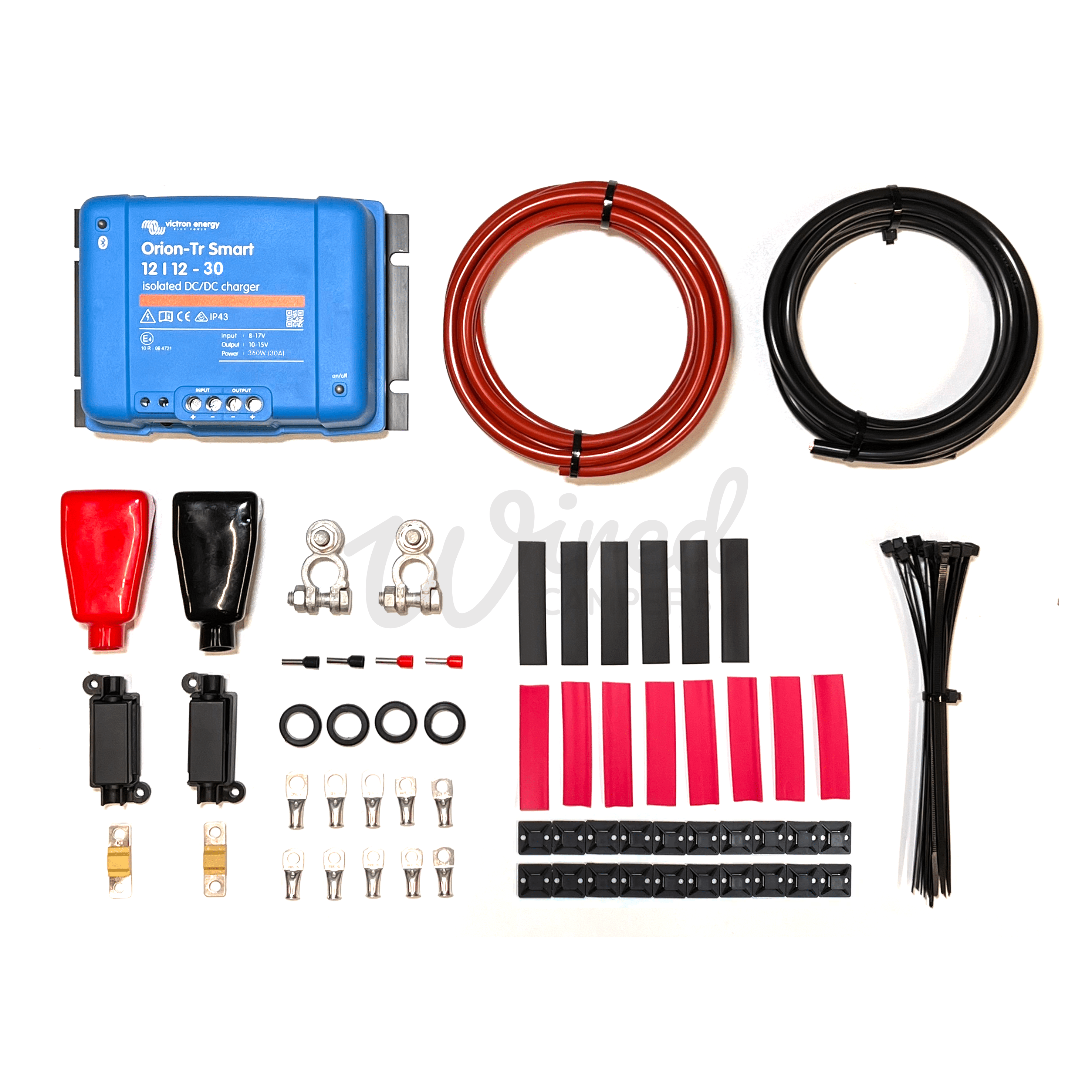 Wired Campers Limited 1M/3M/5M Victron Orion-Tr Smart DC-DC 12/12-30A DC-DC Charger Kit