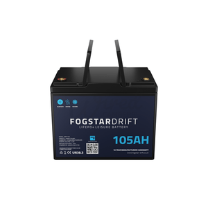 Wired Campers Limited Fogstar Drift 12V 105AH Heated Lithium LiFePO4 Leisure Battery