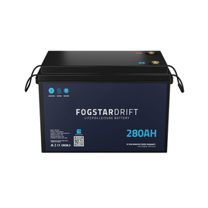 Wired Campers Limited Fogstar Drift 12V 280AH Heated Lithium LiFePO4 Leisure Battery