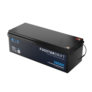 Wired Campers Limited Fogstar Drift 12V 560AH Heated Lithium LiFePO4 Leisure Battery