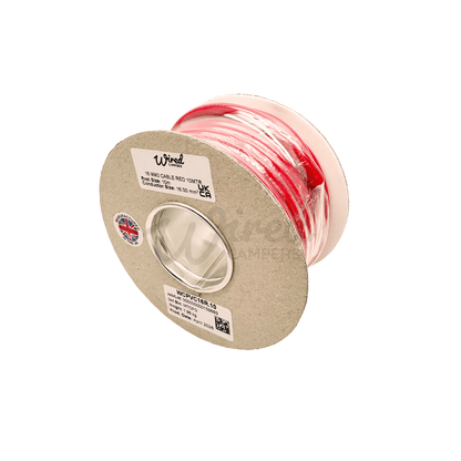 Wired Campers Pro Core Flex 16mm² 110A Flexible Battery Cable - Red Positive - 1M/3M/5M/10M - Wired Campers Limited