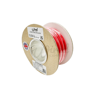 Wired Campers Pro Core Flex 25mm² 170A Flexible Battery Cable - Red Positive- 1M/3M/5M/10M - Wired Campers Limited