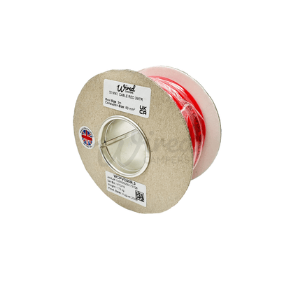 Wired Campers Pro Core Flex 50mm² 345A Flexible Battery Cable - Red Positive- 1M/3M/5M/10M - Wired Campers Limited