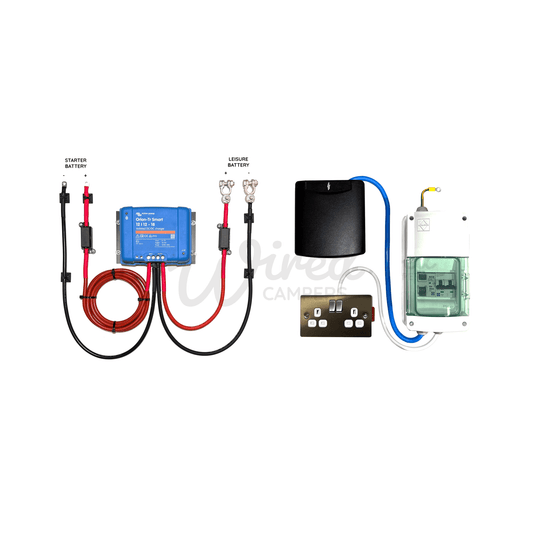 Wired Campers Starter Camper Electrical System - Victron 18A DC - DC & Pre - Wired 240V Mains - Wired Campers Limited