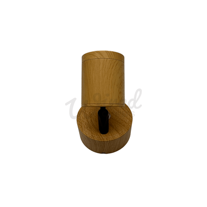 Wood Grain LED Spotlight With USB A Charging Port & Dimmer - Wired Campers Limited