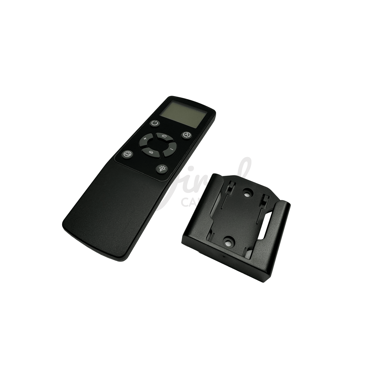 Zephyr Black Automatic Roof Fan Vent With Blind & Lighting - Smoke/Tinted Lid - Wired Campers Limited