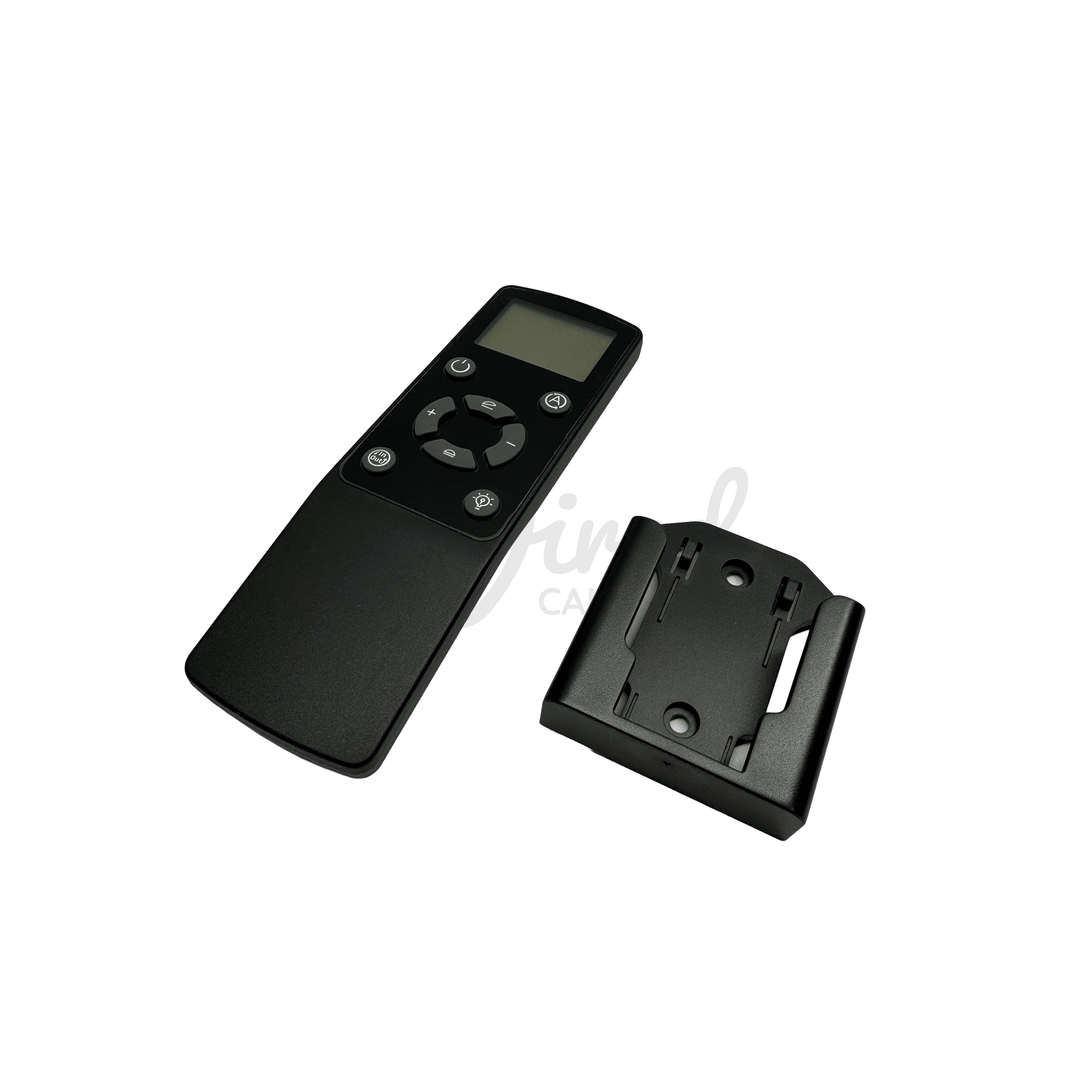 Zephyr Black Automatic Roof Fan Vent With Blind & Lighting - Smoke/Tinted Lid - Wired Campers Limited