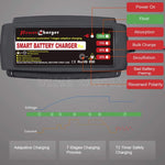 Load image into Gallery viewer, Wired Campers Battery Chargers 12V 5A 7 Stage Smart Intelligent Leisure Battery Charger &amp; Maintainer
