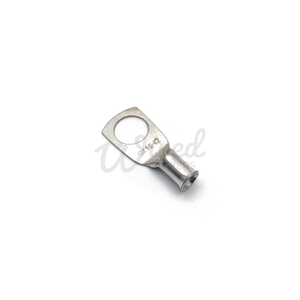 Wired Campers Limited 10 Pack - Copper Tube Crimp Terminal Lugs 16mm2 Cable Entry - 12mm Hole