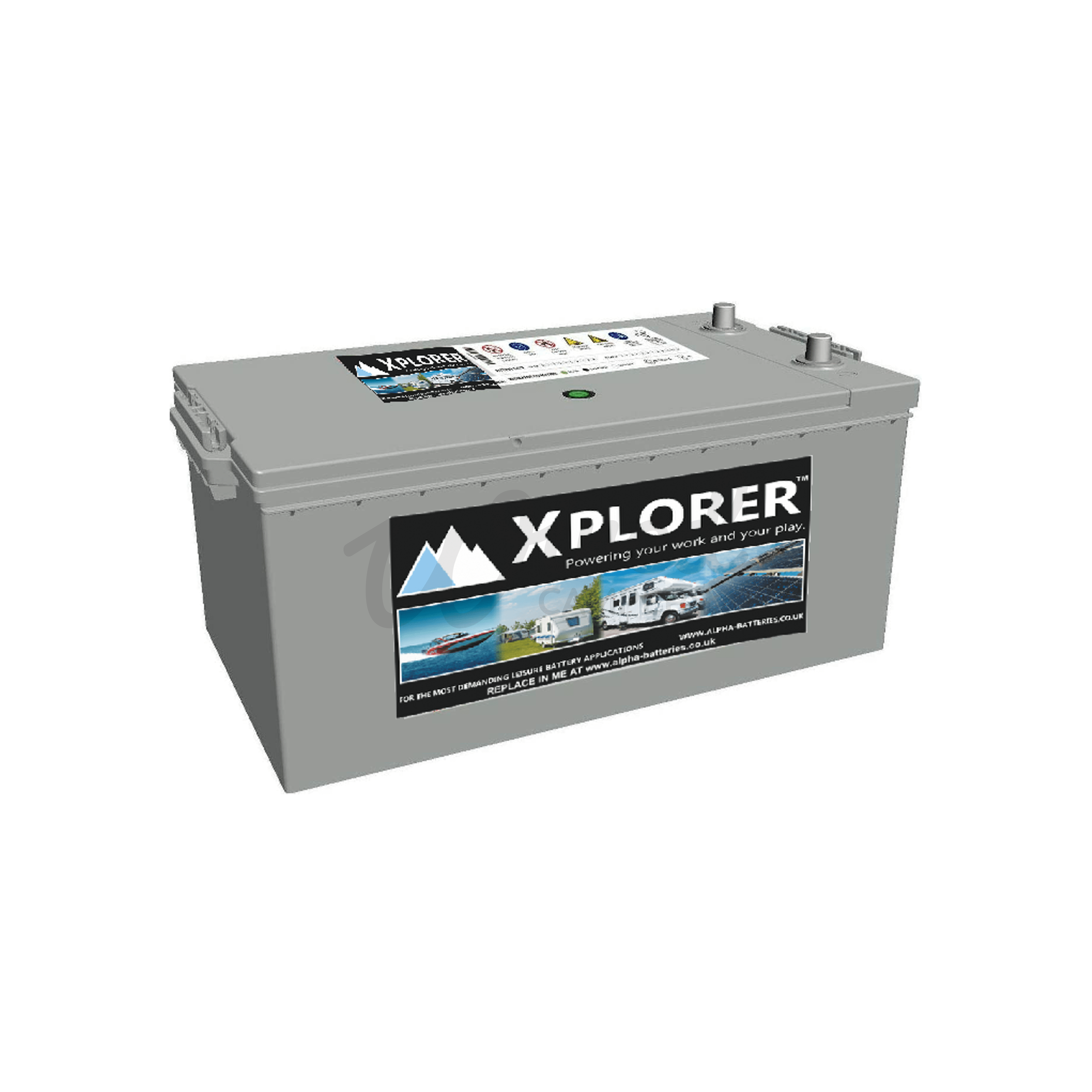Wired Campers Limited 12V 190AH Xplorer Dual Purpose Lead Acid Leisure Battery