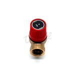 Load image into Gallery viewer, Wired Campers Limited 6 BAR Pressure Relief Safety Valve 1/2&quot; Female BSP Fitting
