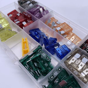 Wired Campers Limited Box Of 100 Assorted Blade ATC Car Fuse Box Fuses